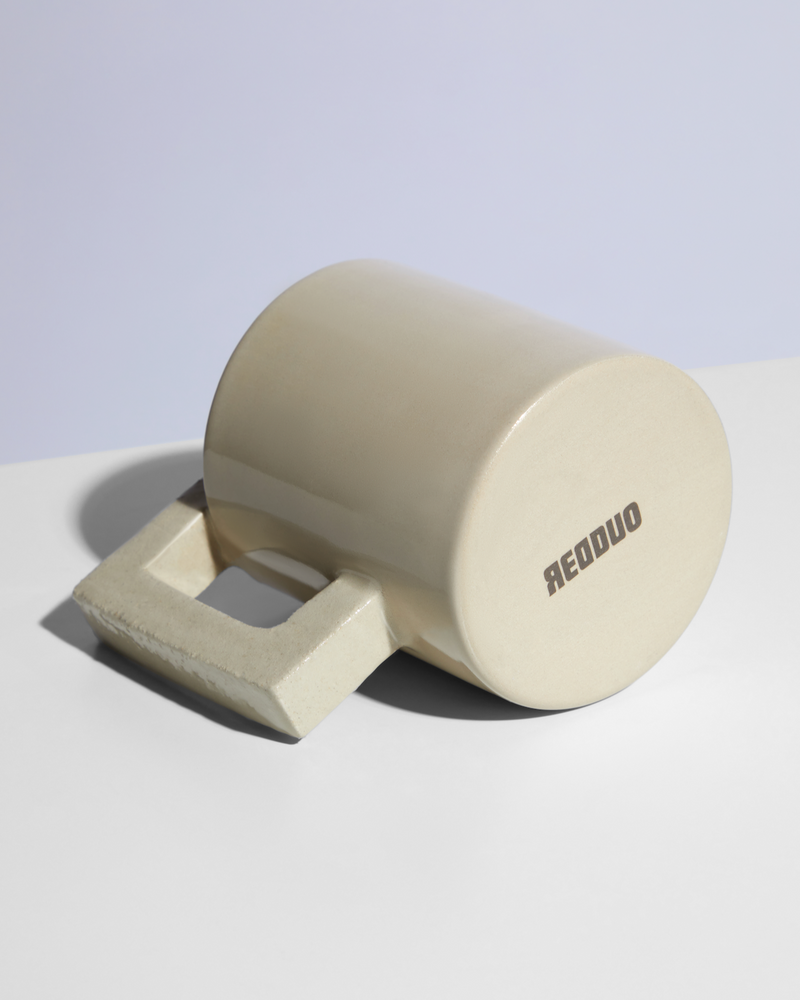 "D" MUG / VANILLA