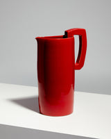 LOADS OF LINE TABLE JUG / RED