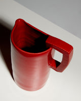 LOADS OF LINE TABLE JUG / RED