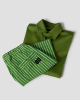 SLEEP ON IT PYJAMA SHIRT / GREEN