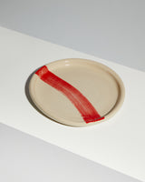 LOADS OF LINE TABLE PLATE / RED LINES