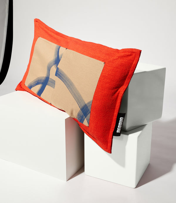 LOADS OF LINES DOUBLE RITUAL PILLOW #02