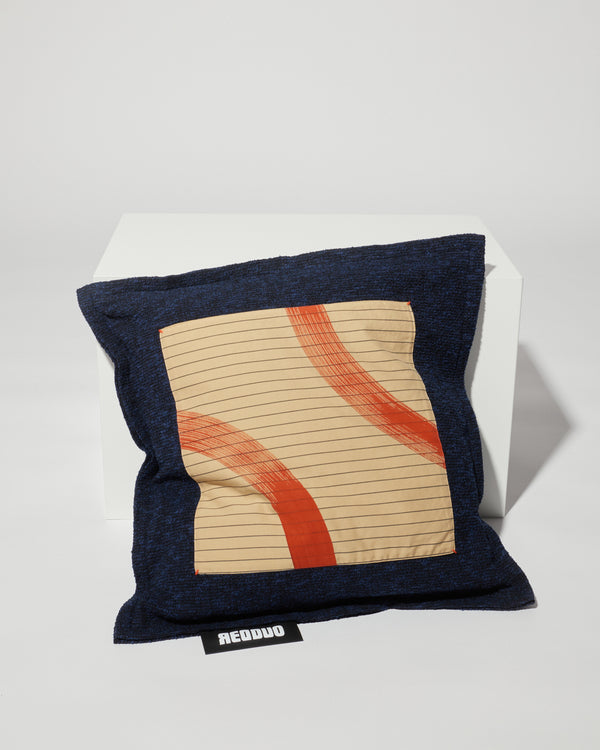 LOADS OF LINES SINGLE RITUAL PILLOW #04