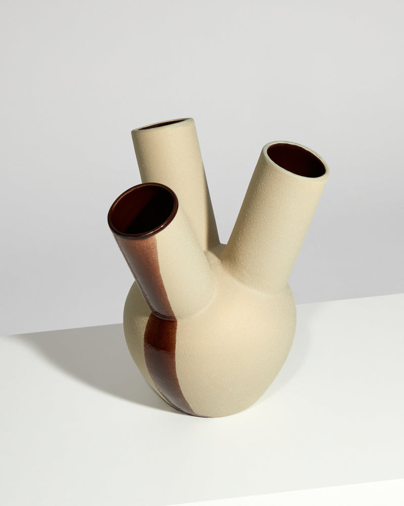 THIRD-EYE VASE CHALK & TOBACCO DROP